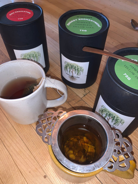 a herbal tea almost daily?